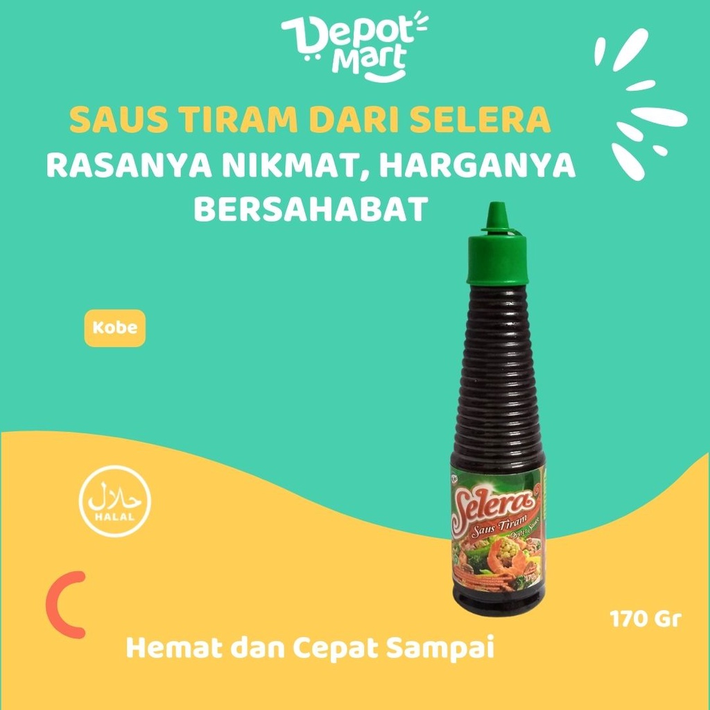 

Selera Saos Tiram 170Gr - Depot Mart