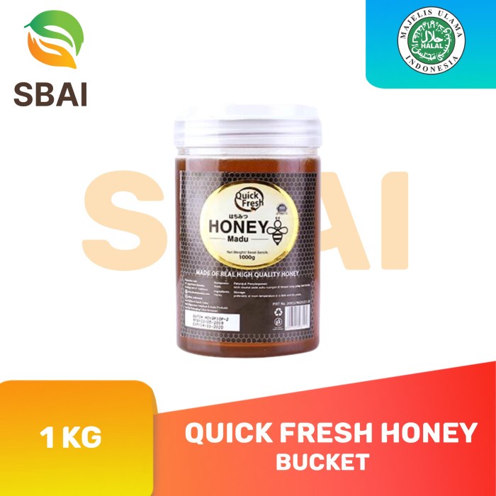 

BD-776 Quick Fresh Honey 1000gr Bucket