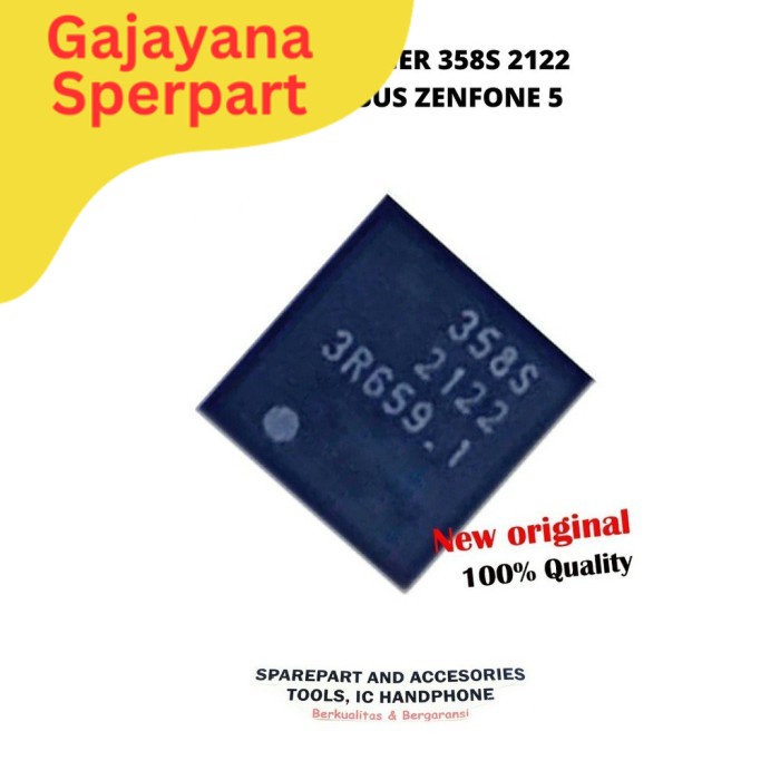 Ic Charger 358S 2122 For Asus Zenfone 5 Original