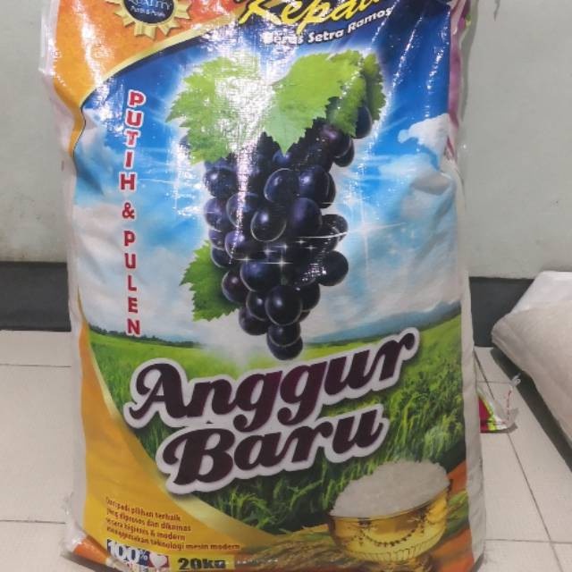

BERAS ANGGUR 20 kg