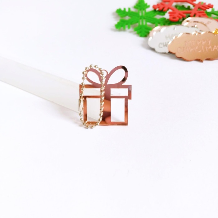 

Hang Tag Label Hiasan Gantungan Hampers Parsel Christmas Natal Akrilik