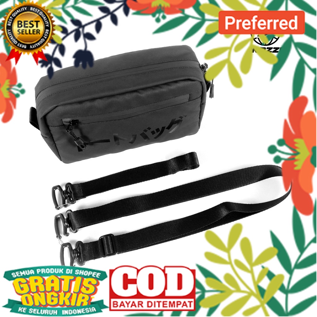 Tas Selempang Comfy Pouch bag - Clutch bag - Hand bag pria Waterproof// TAS IMPORT SLEMPANG KEREN / 