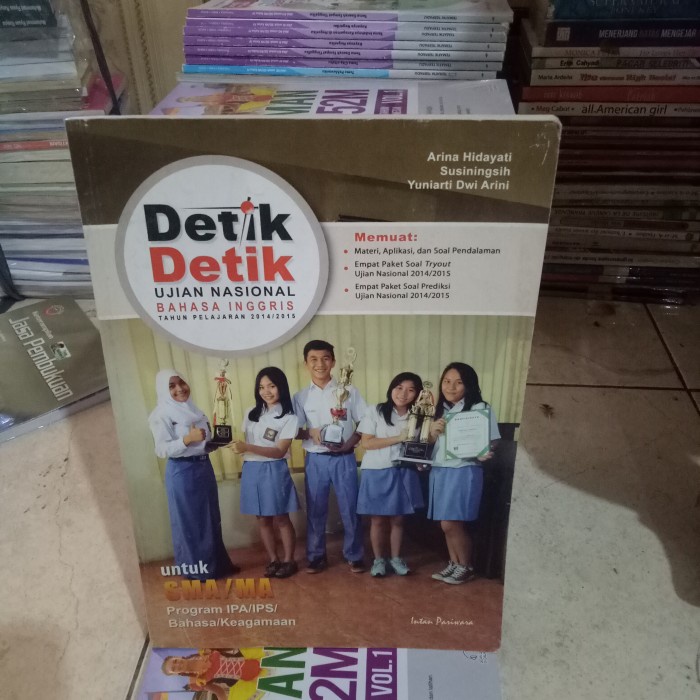 ORI BUKU DETIK-DETIK UN BAHASA INGGRIS UNTUK SMA/MA