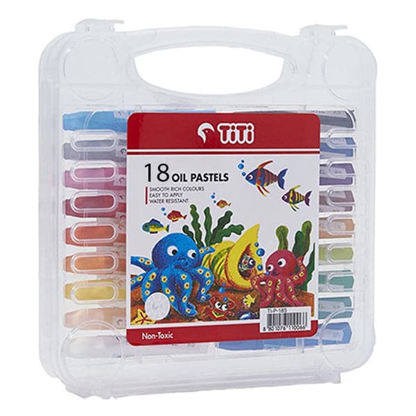 

Titi oil pastel 18 warna TI-P-18s / Krayon minyak crayon non-toxic
