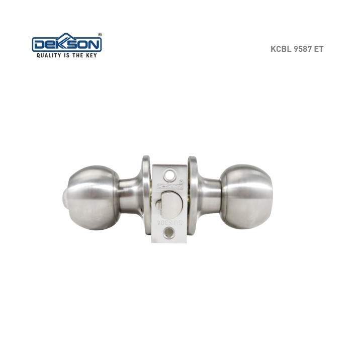 TERPERCAYA Kunci Bulat Dekkson KCBL T9587 ET SSS/ Gagang Pintu K Mandi