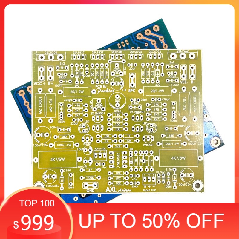 PROMO Pcb Driver AXL Audion Inbal fiber fr4