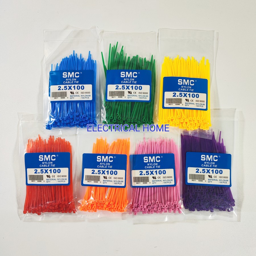 

Kabel Ties Warna Warni Nylon Uk.10cm 15cm 20cm 25cm 30cm