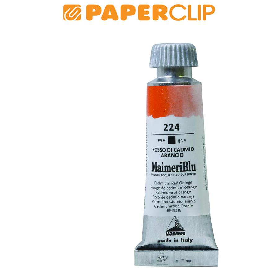 

WATERCOLOR MAIMERI BLU 12ML M1609224 CADMIUM RED ORANGE