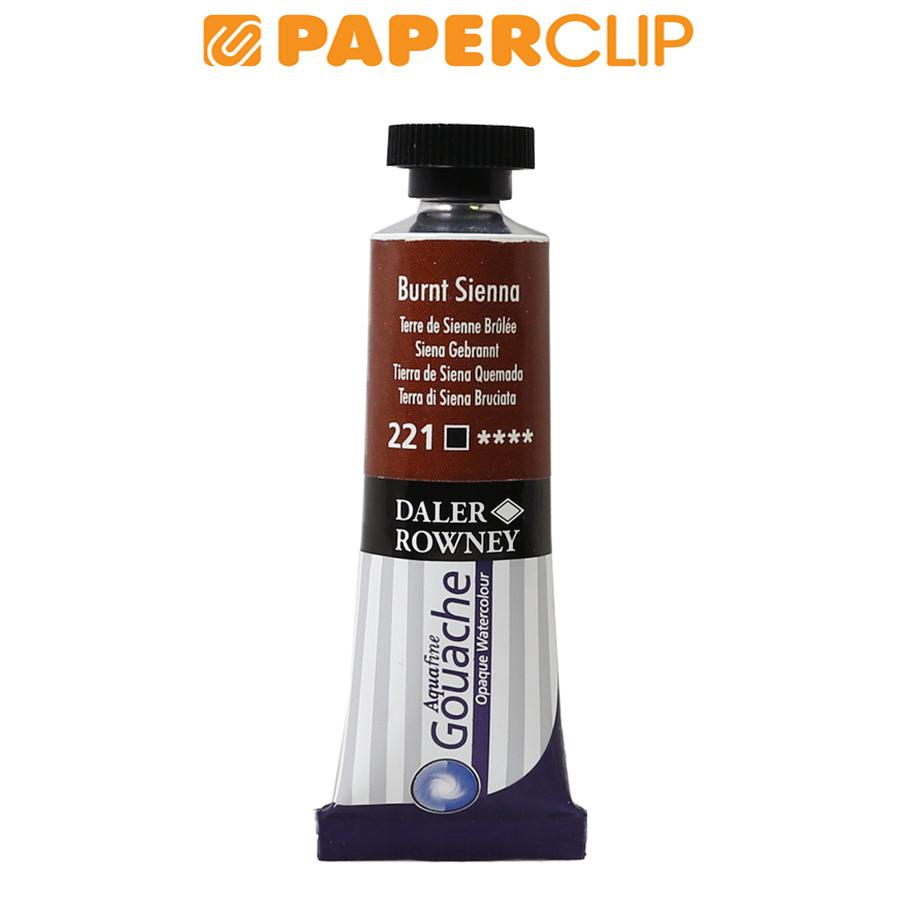

WATERCOLOR GOUACHE DALER ROWNEY AQUAFINE 15ML 136015221 BURNT SIENNA