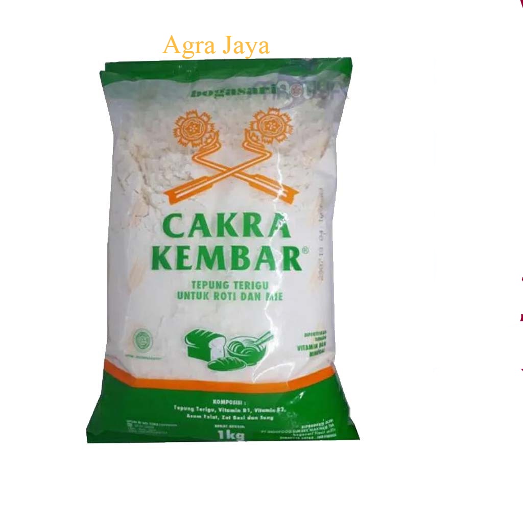 

Tepung Terigu Cap "Cakra Kembar" Kemasan [1 Kg]