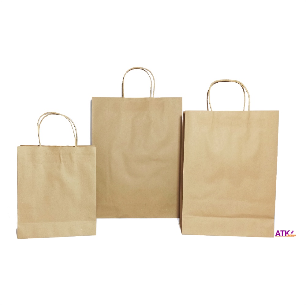 

Paper Bag Brown Craft 125 Gsm - Pcs