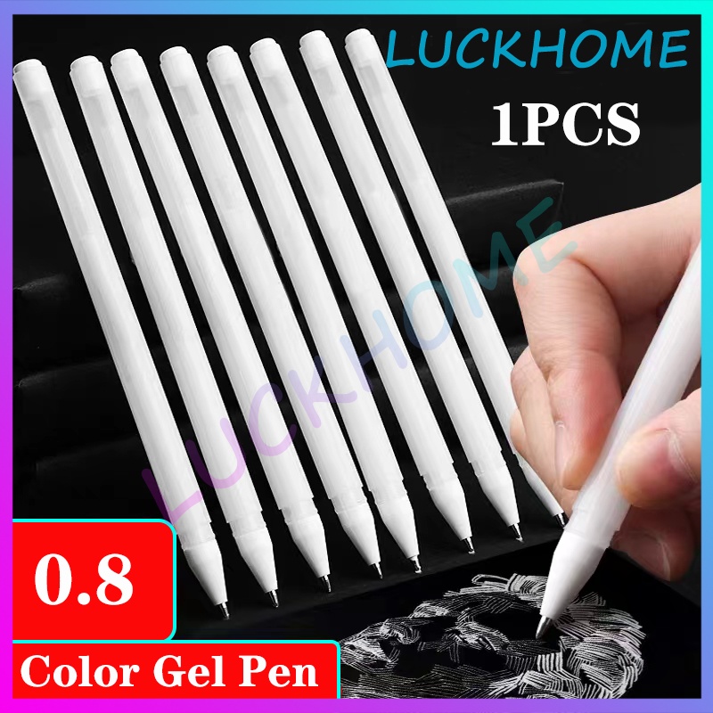 

Pulpen Gel Warna 0,8 mm Needle Tip Warni Gold Colour Gel Pen Color Gel Pen Pulpen Tinta Warna Putih Pena Gel Warna Warni