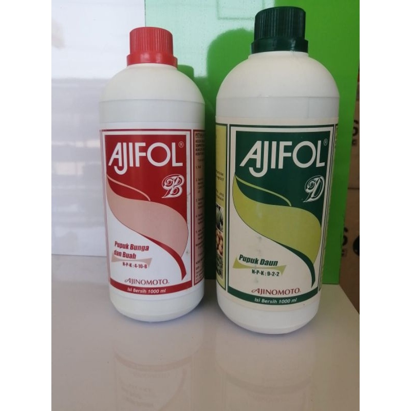 AJIFOL PUPUK NPK CAIR UNTUK DAUN & BUAH PERLENGKAPAN UNTUK TANAMAN AGAR HASIL MAKSIMAL NPK CAIR BAIK