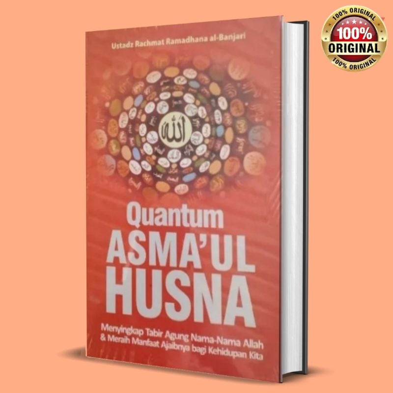 Buku quantum asmaul husna HC/asmaul husna/rahasia asmaul husna