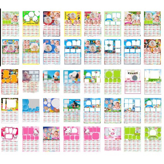 

TEMPLATE 750+ KALENDER 2024 KOLEKSI DESAIN MODEL DINDING DUDUK 3 & 4