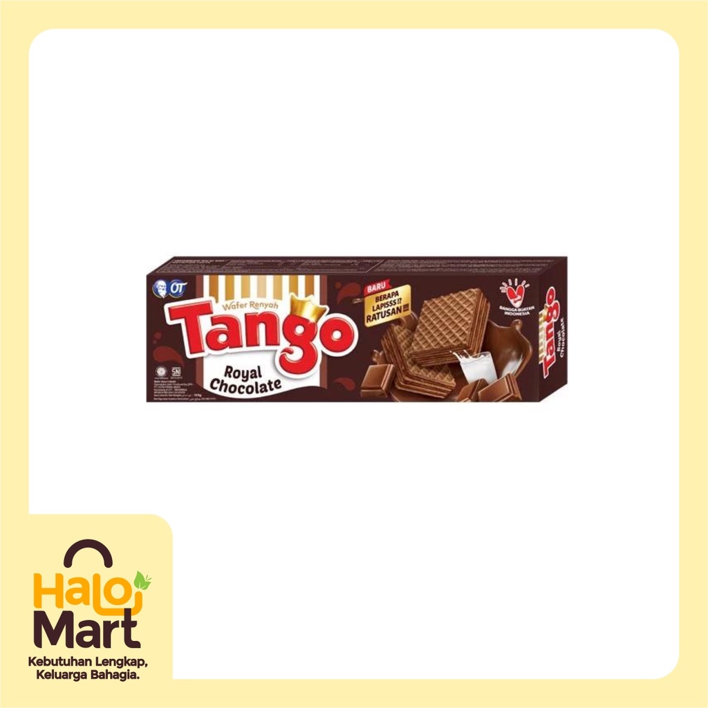 

Wafer Tango Cokelat Biskuit 176 gr