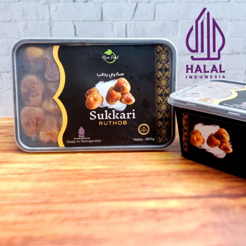 

Hijra Food Kurma Sukari Rutab Premium Pack Kurma Al Qasim