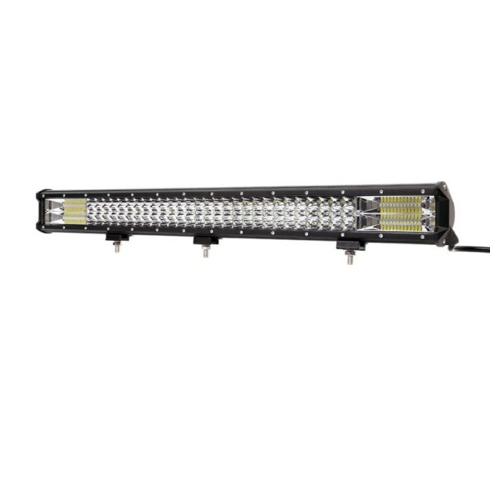 LAMPU TEMBAK LED LIGHT BAR 60 CM SINAR PUTIH KUNING 288 WATT
