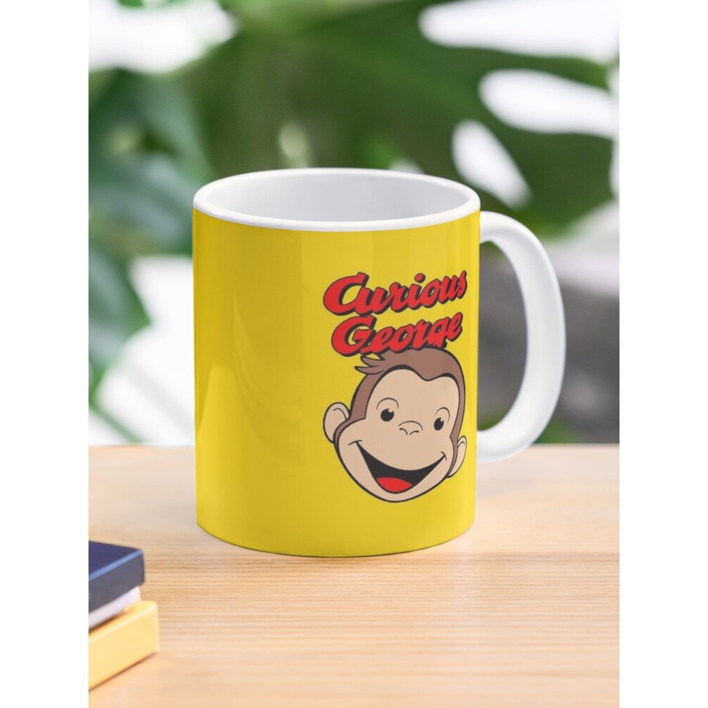 Gelas Keramik | Curious George Coffee Mug