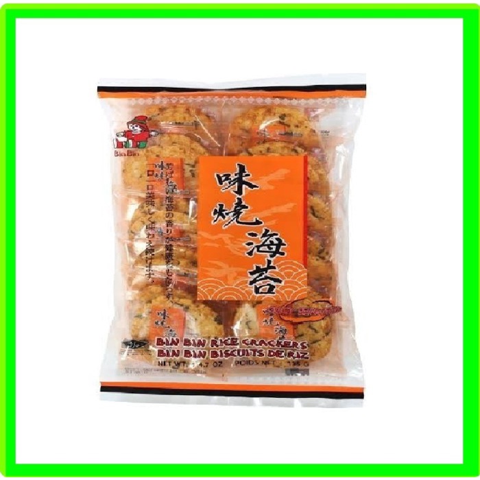 

BIN BIN Rice Crackers Spicy Seaweed 135 g