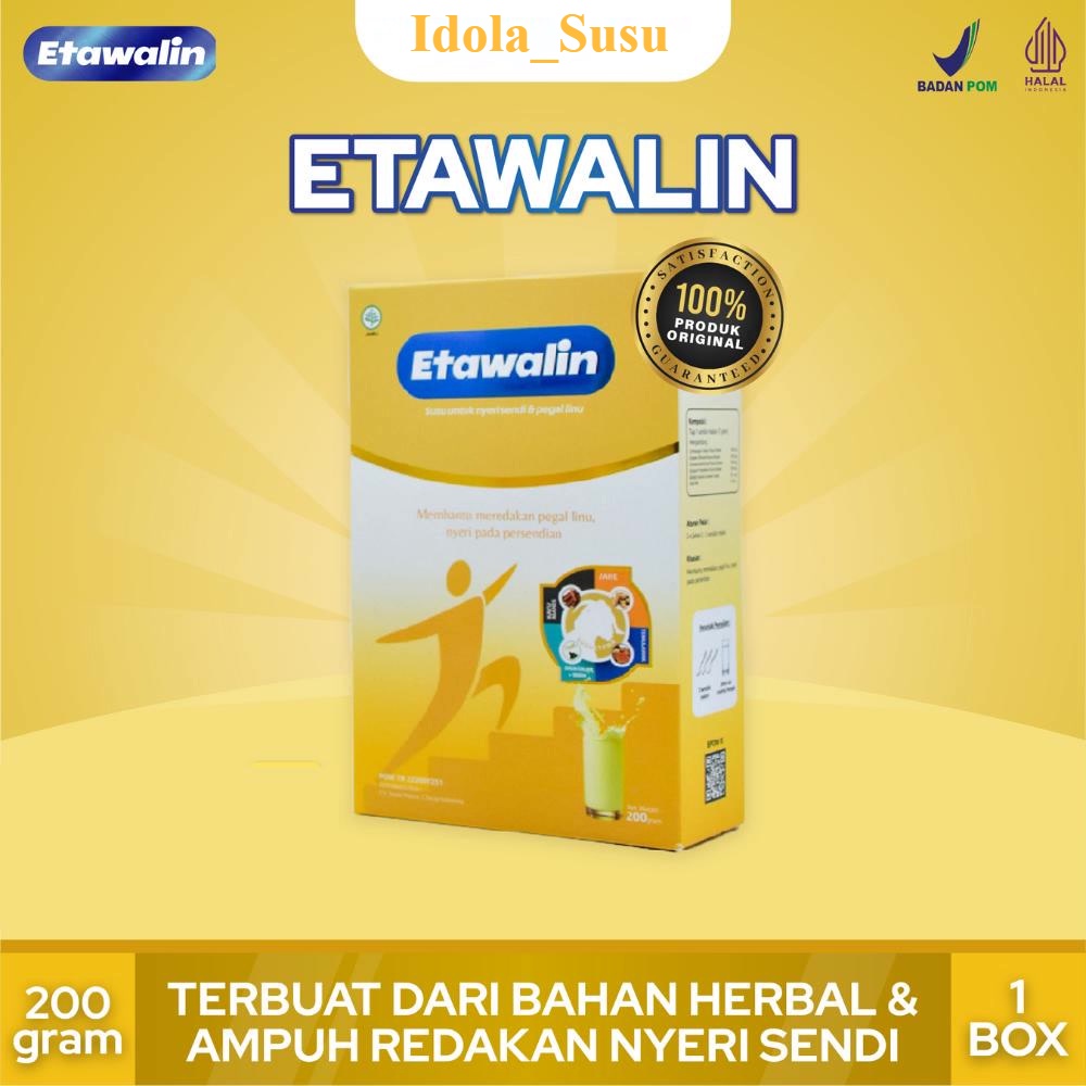 

Etawalin - Susu Kambing Etawa Solusi Asam Urat Pegal Linu Isi 1 Box