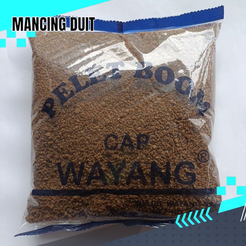 Pelet bom cap wayang/ umpan wayang pelet boom