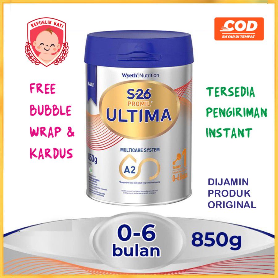 S26 S-26 Promil 1 ULTIMA Tahap 1 850 gram 850gr MURAH FREE DUS BUBBLE