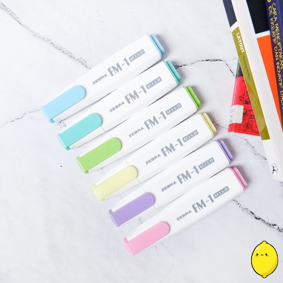 

Stabilo Warna Warni Zebra FM1 Mild Highlighter