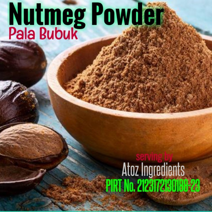 

BEST SELLER Nutmeg Powder 100% Pure 1 KG / Bubuk Biji Pala Murni 1 KG