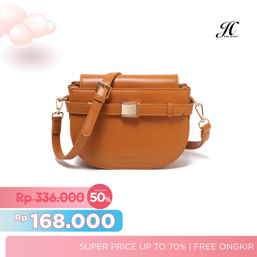 NATALIE BAG JIMS HONEY ORIGINAL TAS WANITA CANTIK MODIS DESAIN KEKINIAN FREE BOX / JH 1002
