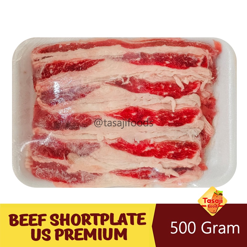 

Shortplate US Premium Daging Slice 500gr