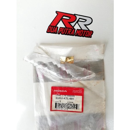 mika lampu sein sen sign riting depan kiri original ori honda supra fit new x s r baru KTL AHM