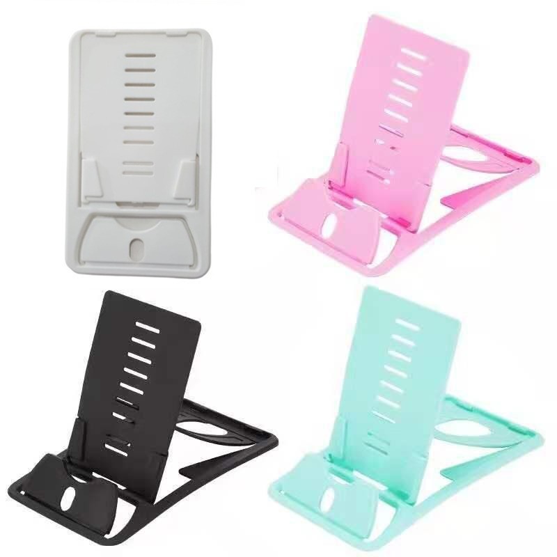 [Bayar di Tempat] Dudukan Docking Stand Phone Holder Lipat Tipis slim Card Kartu ATM HP Ultra Slim S