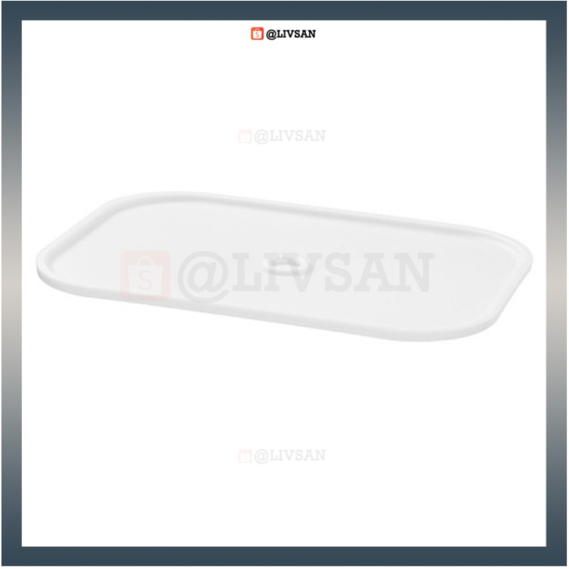 TROFAST tutup trofas putih BESAR 40x28cm LIVSAN