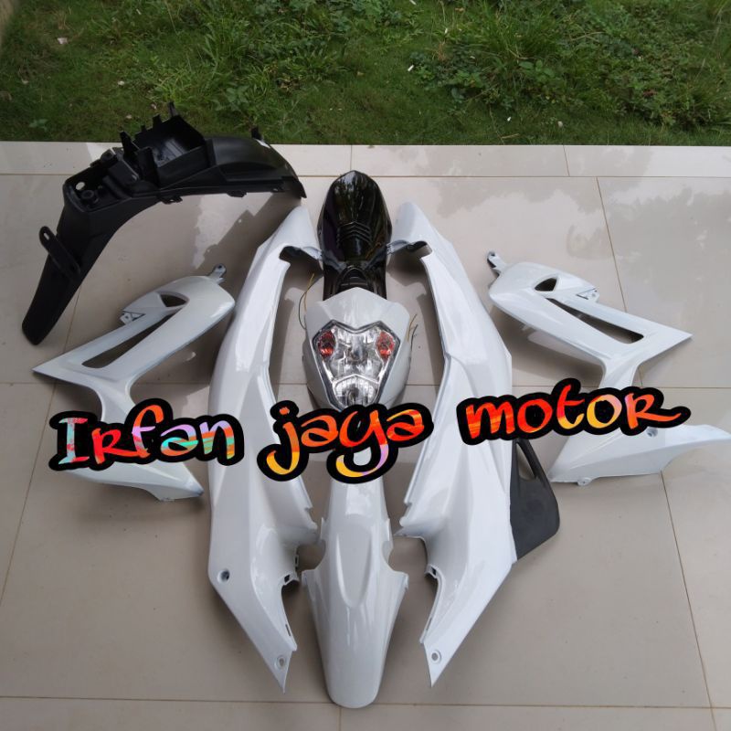 BISA COD Paket cover body dek full ful alus halus kasar fullset SUZUKI SATRIA F FU LAMA OLD CBU THAI