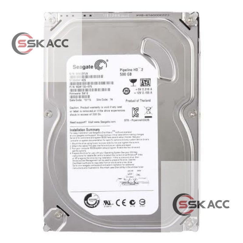 Hardisk Seagate 500gb Internal PC HDD Hard Disk 500 GB 3.5" Komputer Seagate SATA 500Gb Internal Har
