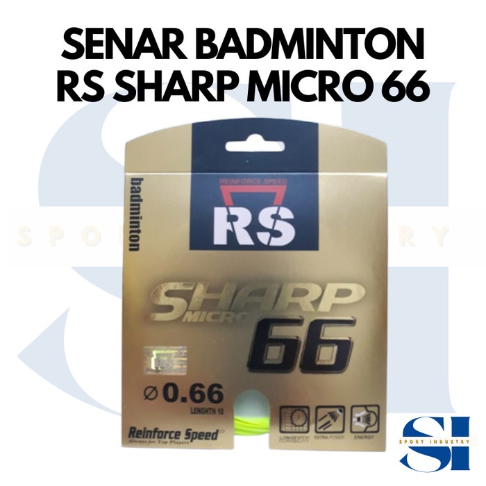 Senar Raket Badminton RS Sharp Micro 66