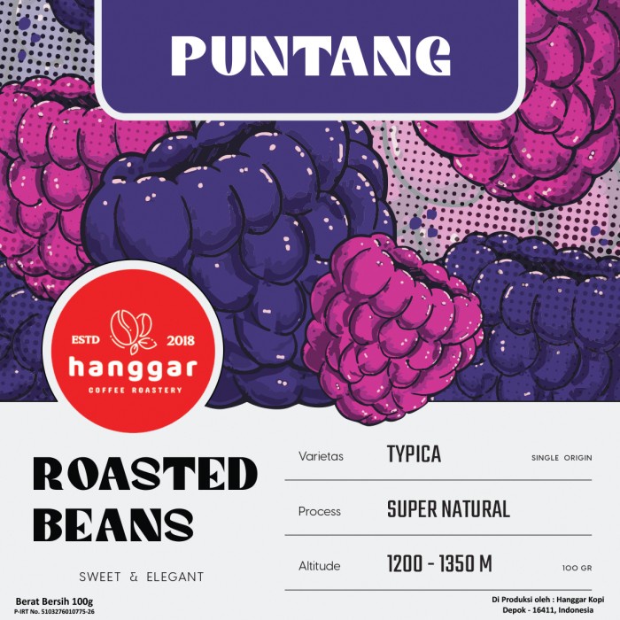 

Puntang Typica Super Natural Roasted Coffee