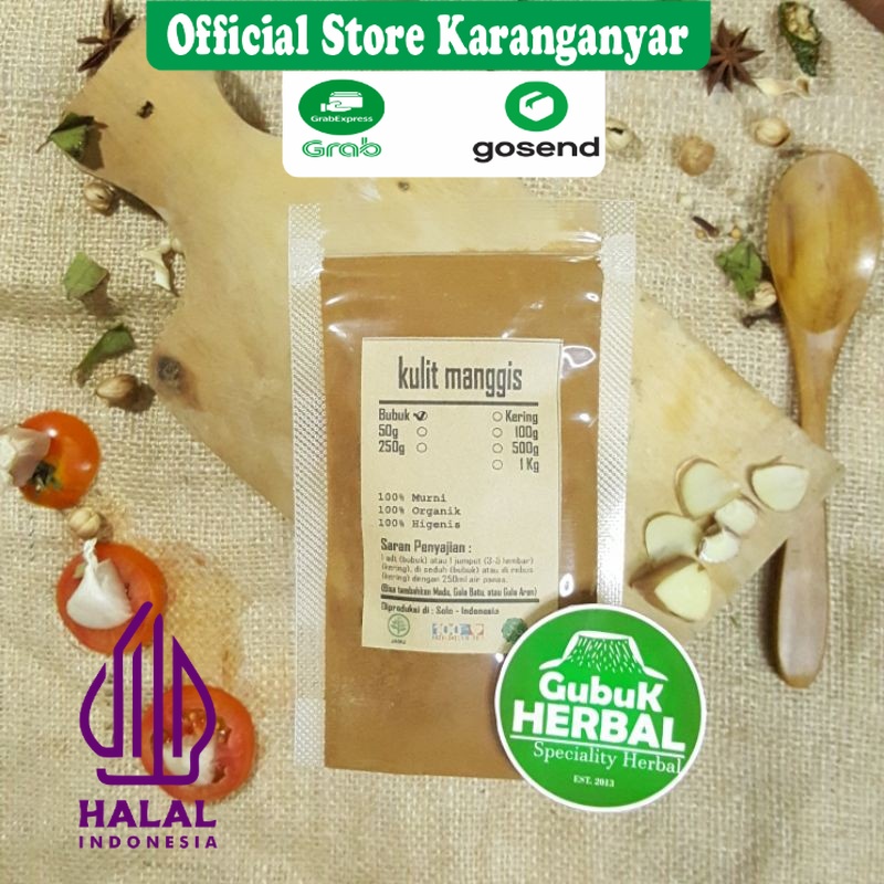 

KULIT MANGGIS BUBUK 100 GRAM / Garcinia Mangostana / MURNI / JSR / REMPAH / PREMIUM QUALITY