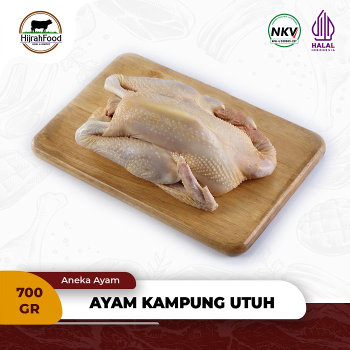 

Ayam Kampung Karkas Utuh Whole Frozen Free-Range Chicken