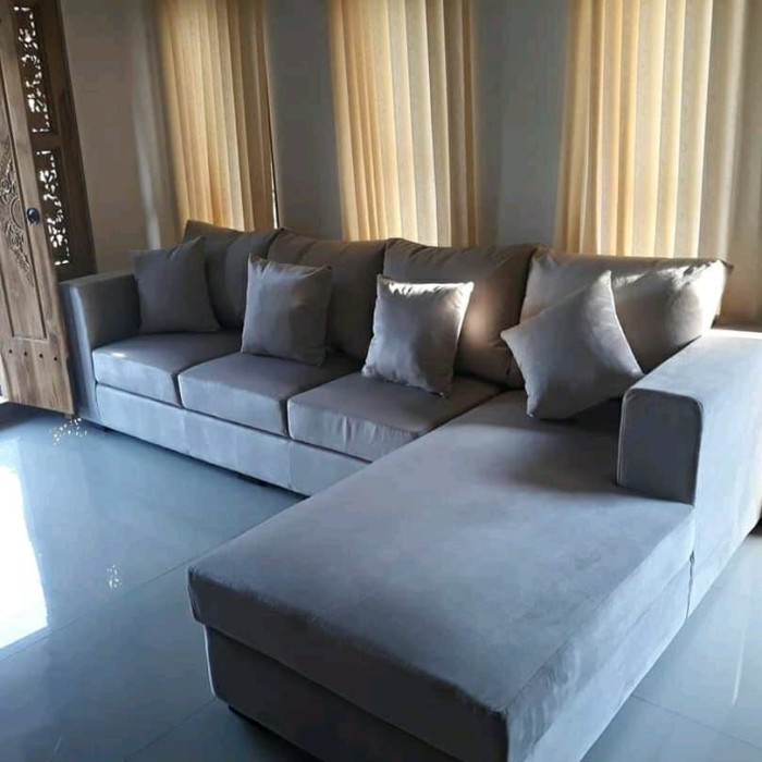 SOFA KURSI SUDUT FULL JOK MODERN