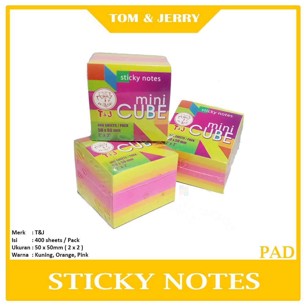 

Tom & Jerry - Sticky Notes Memo Mini Cube - Pad