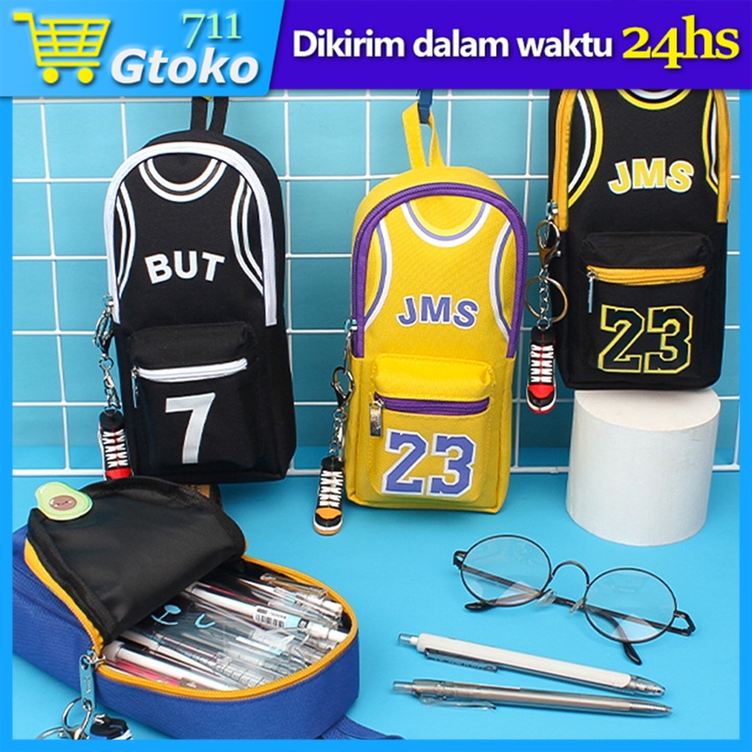 

Kotak Tempat Pensil Pencil Case Baju Basket Jersey Bola NBA Kaos Basket