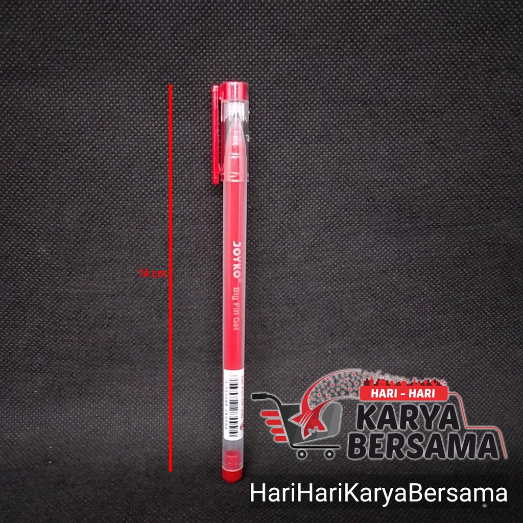 

JOYKO PULPEN BIG FILL GEL GP-330 0.5MM RED