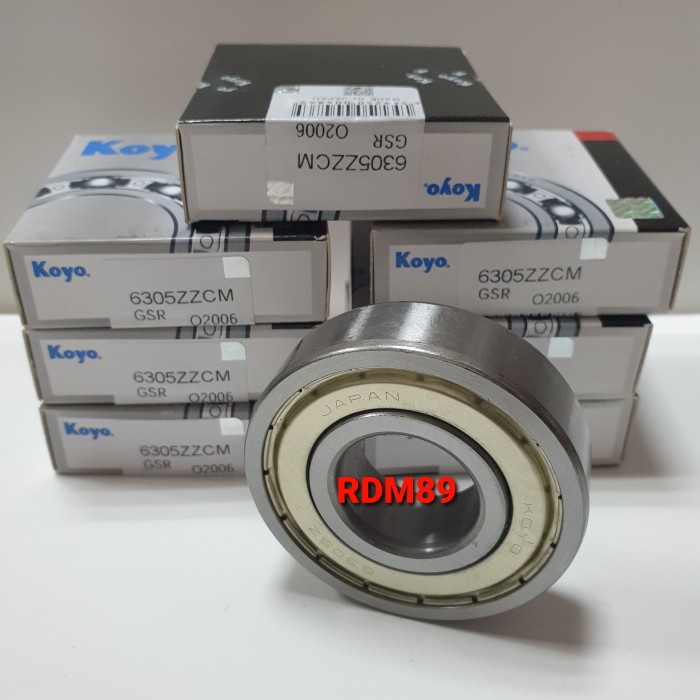 BEARING 6305 ZZ KOYO TUTUP BESI 6305ZZ KOYO
