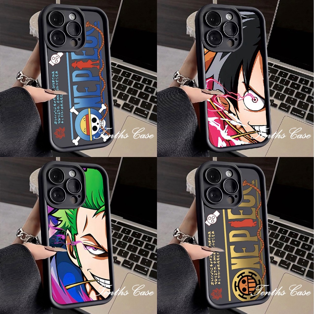 For Infinix Smart 8 7 6 5 Hot 30i 30 Play Note 30 Note12 G96 Tecno Spark 20 20C 10 10C Go 2023 2024 Hot 20 11 10 9 Play Fashion Brand Anime One Piece Couple Phone Case Soft Silicon Cover