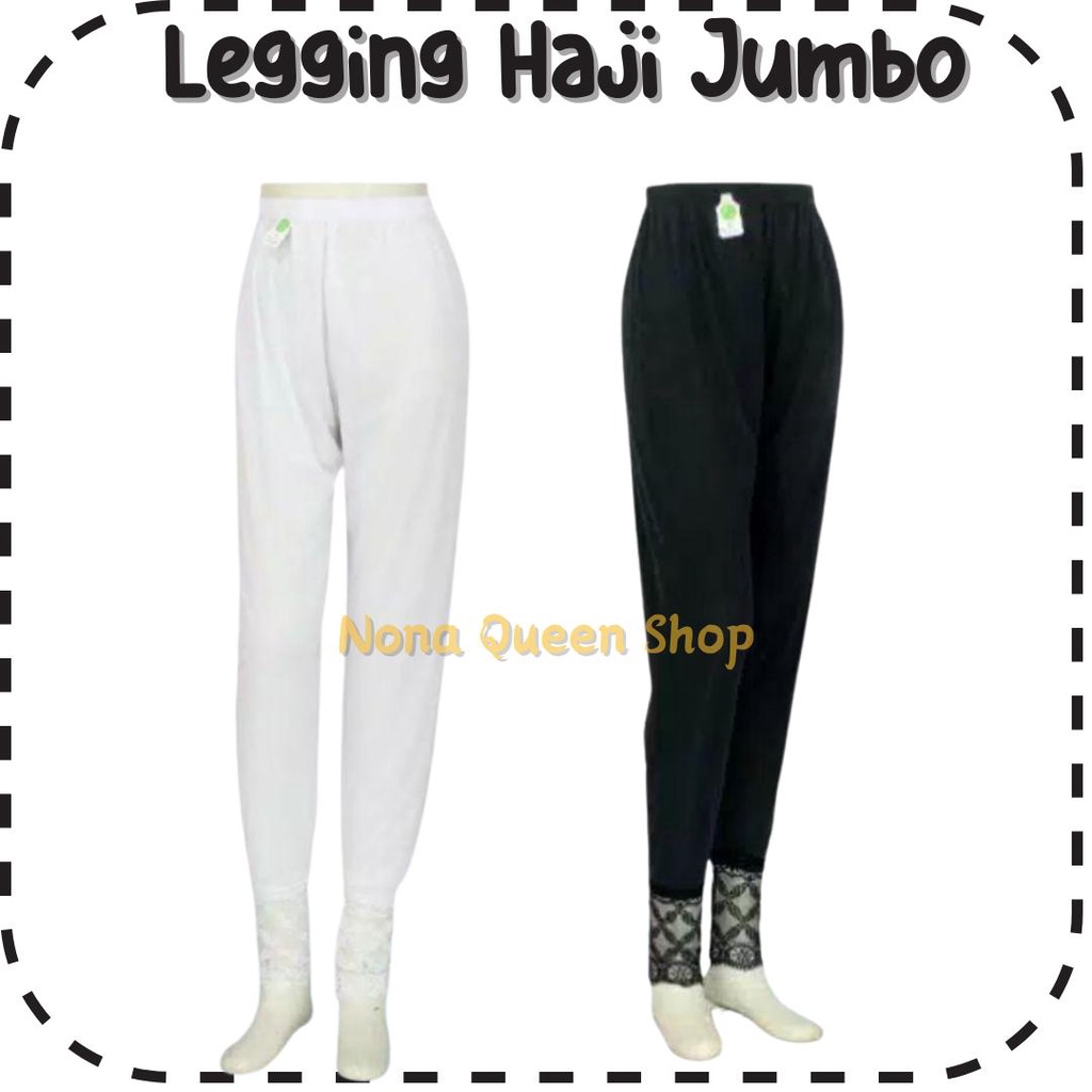 Androk celana panjang BIG SIZE XXL wanita daleman gamis renda Dalaman JUMBO