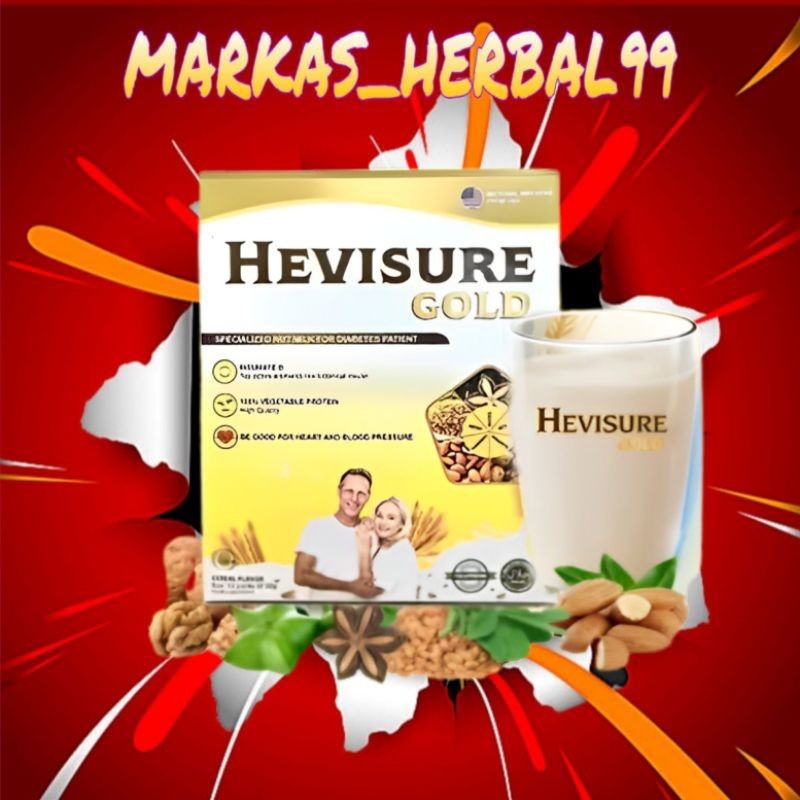 

HEVISURE Gold Susu Buat Penderita Diabetes Original Herbal
