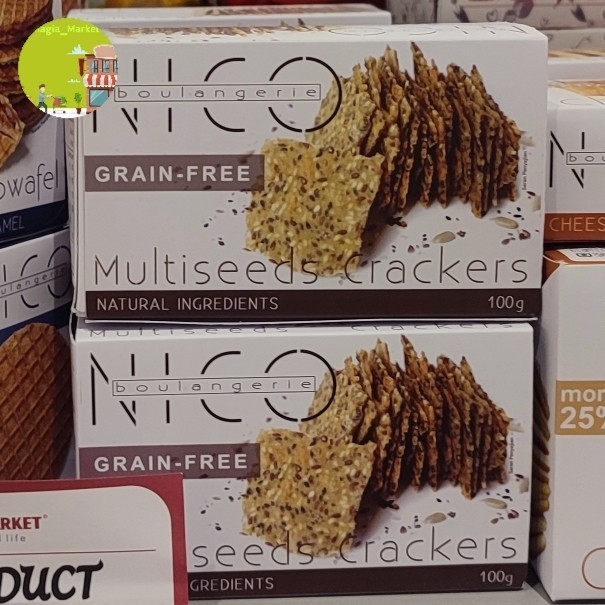 

Nico Baulangerie Multiseed Cracers 100gr
