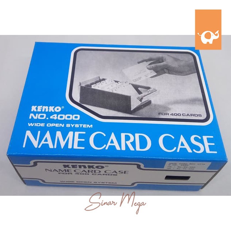 

Kenko Name Card Case No. 4000/ Tempat/ Kotak Kartu Nama Murah